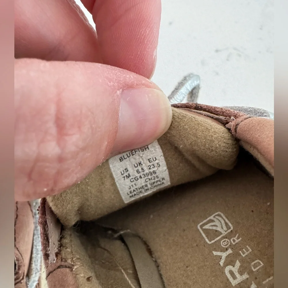 Sperry Top-Sider BLUEFISH Boat Shoe - Toddler / Little Kid - Tan SIZE 7